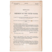 1862, PRESIDENT LINCOLN, TREAT