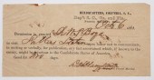 1863 CONFEDERATE TRAVEL PASS [