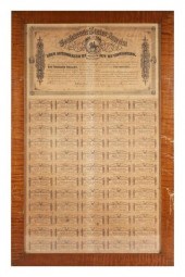 1864 $1000 CONFEDERATE BOND W/