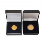 1864 AND 1887 TWO SOVEREIGNS 1