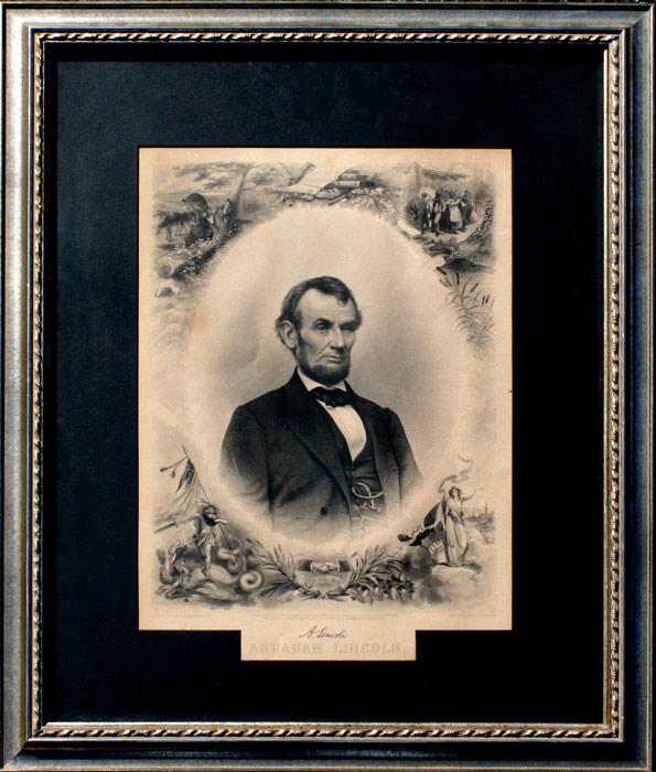 1864 BUTTE / M. BRADY ENGRAVING