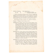 1864 CIVIL WAR GENERAL ORDER,