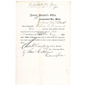 1864 CIVIL WAR NAVY SUBSTITUTE