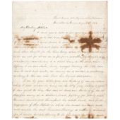 1864 CIVIL WAR UNION LETTER RE