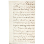 1864 GIDEON WELLES LETTER SIGN