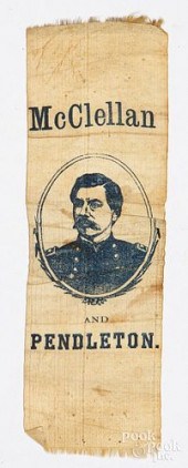1864 MCCLELLAN & PENDLETON SIL
