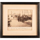 1864 PHOTO, QUARTER DECK MEN O