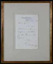 1865 ABRAHAM LINCOLN INAUGURAT