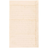 1865 CIVIL WAR LETTER ABOUT TH