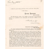 1865 TREASURY DEPARTMENT CIRCU