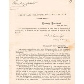 1865 TREASURY DEPARTMENT CIRCU