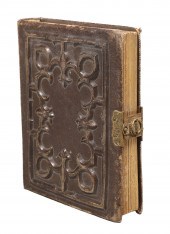 1866 Leather bound photo album