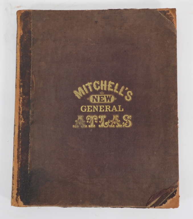 1866 MITCHELL'S NEW GENERAL ATLAS