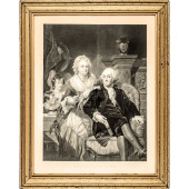 1867 LARGE ENGRAVING, WASHINGT