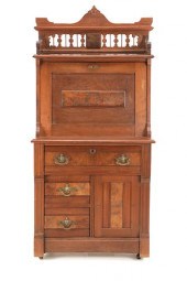1870-1900S EASTLAKE BURL DROP