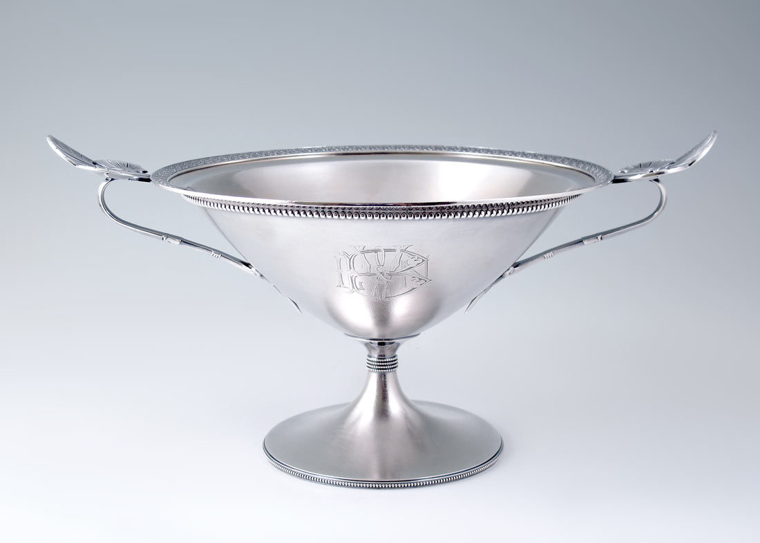 1871 GORHAM STERLING COMPOTE:
