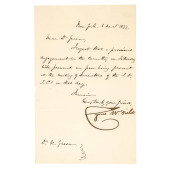 1872 CYRUS W. FIELD, FIRST ATL