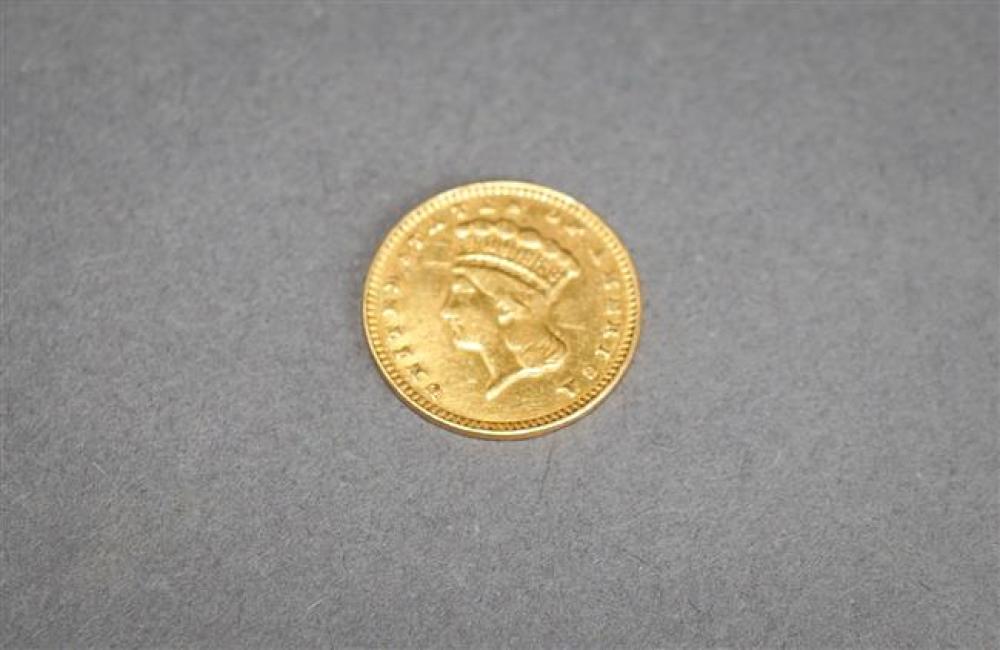 1873 INDIAN PRINCESS HEAD GOLD
