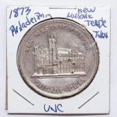 1873 NEW MASONIC TEMPLE PHILAD