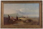 1875 COASTAL EUROPEAN PAINTING