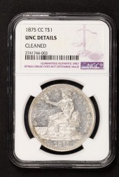 1875CC TRADE DOLLAR: CARSON CI