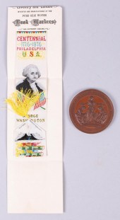 1876 AMERICAN CENTENNIAL BRONZ