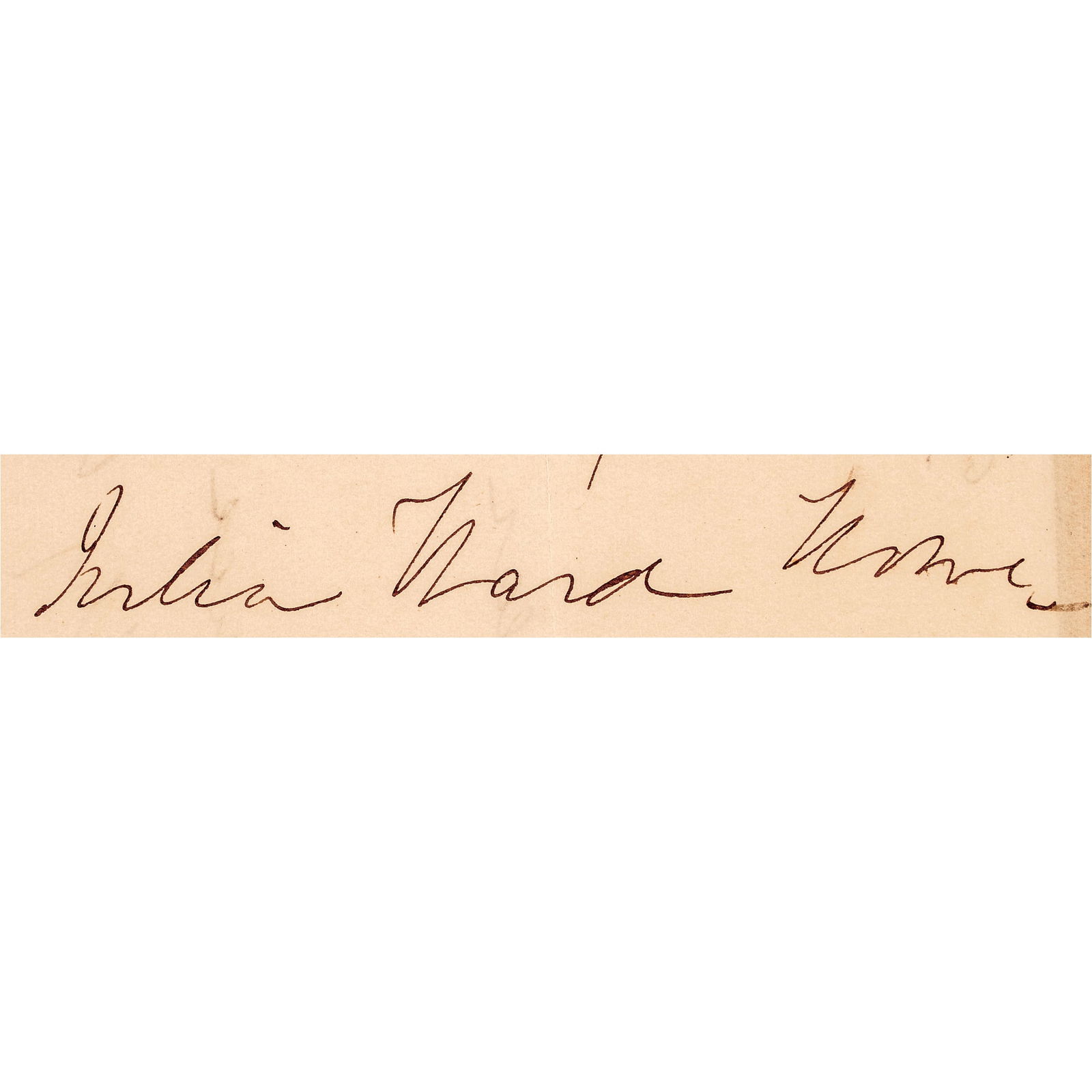 1877 JULIA WARD HOWE AMERICAN