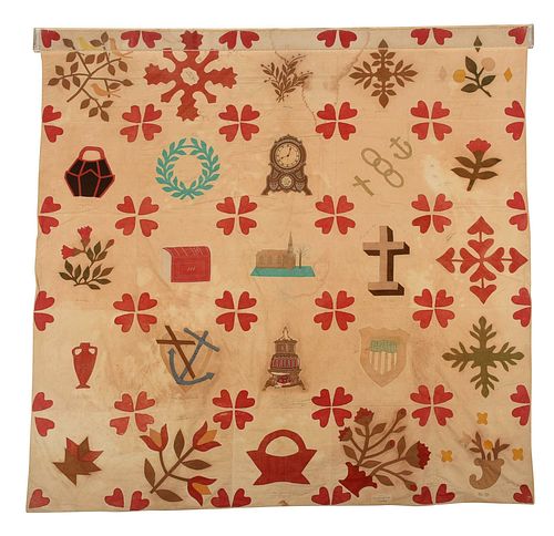 1877 NEW YORK APPLIQUE COTTON