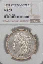 1878 7TF REVERSE OF 1878 MORGA