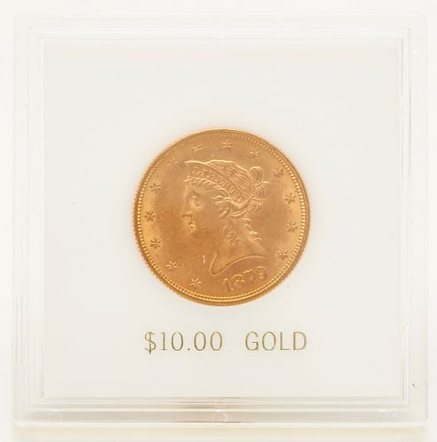 1879 $10 LIBERTY HEAD GOLD EAGLE