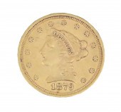 1879 MS65 $2.5 LIBERTY HEAD GO