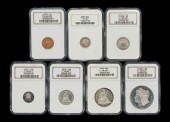 1879 seven-piece U.S. proof se