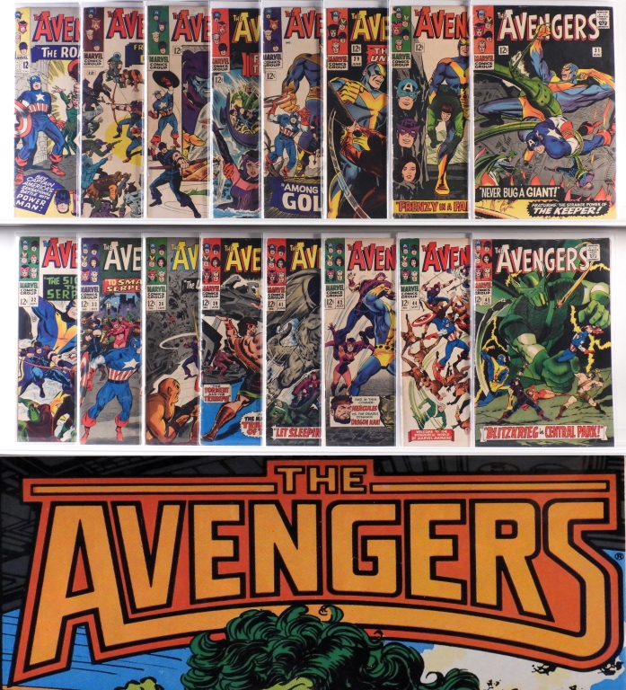 187PC MARVEL COMICS AVENGERS