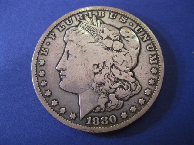 1880-CC U.S. Morgan Silver Dollar
