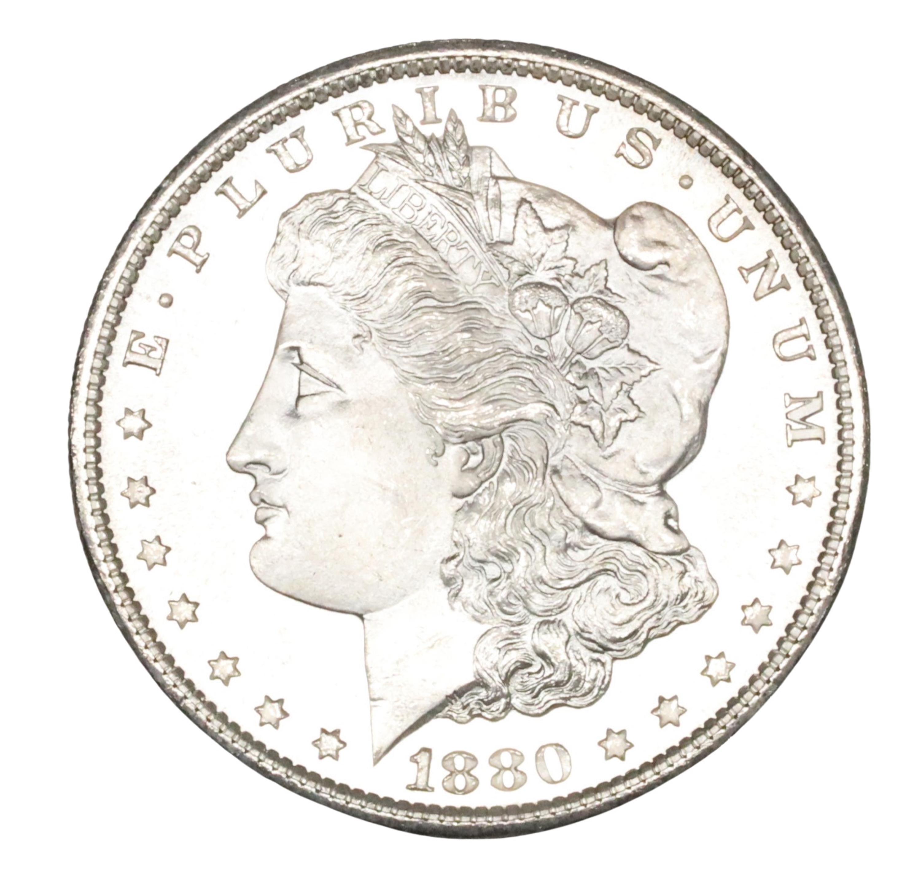 1880 MORGAN SILVER DOLLAR 1880