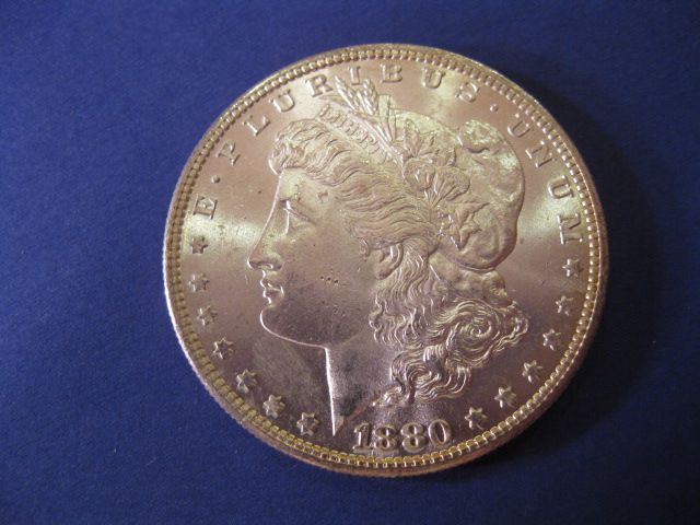 1880-S U.S. Morgan Silver Dollar