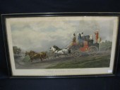 1881 Coaching Engraving ''Thre