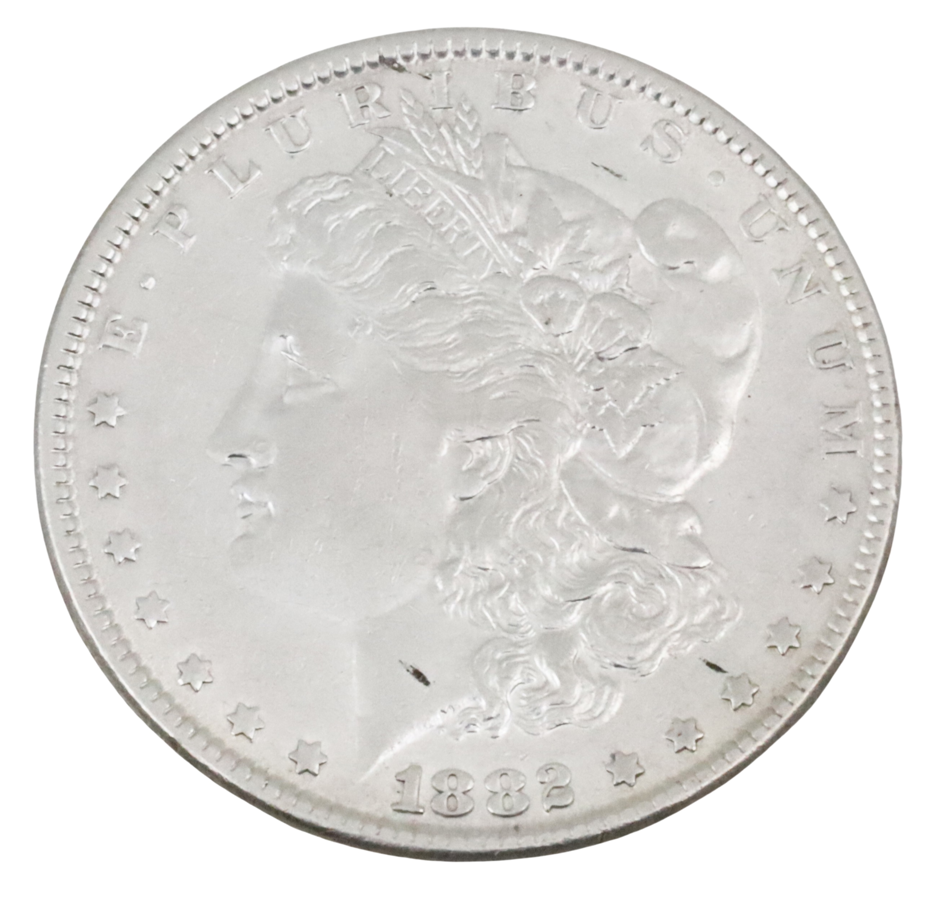 1882 MS65 OR HIGHER MORGAN SILVER