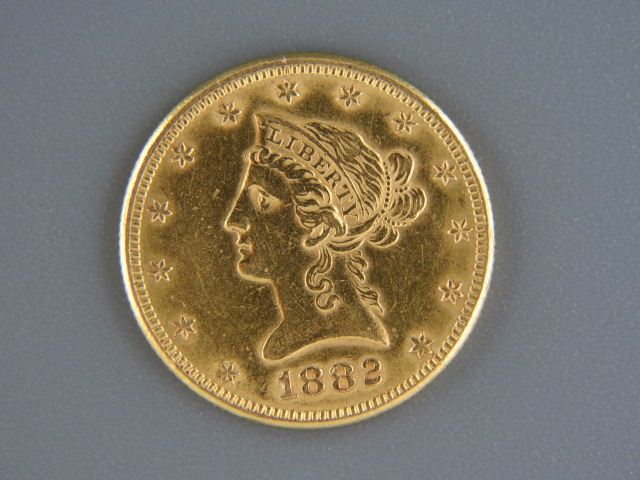 1882 U.S. $10.00 Liberty Head