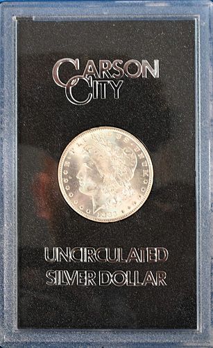1883 CARSON CITY MORGAN SILVER
