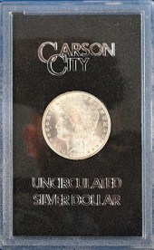 1883 CARSON CITY MORGAN SILVER