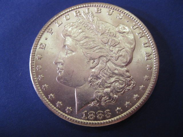 1883-CC U.S. Morgan Silver Dollar