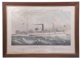 1883 CURRIER & IVES PRINT OF S