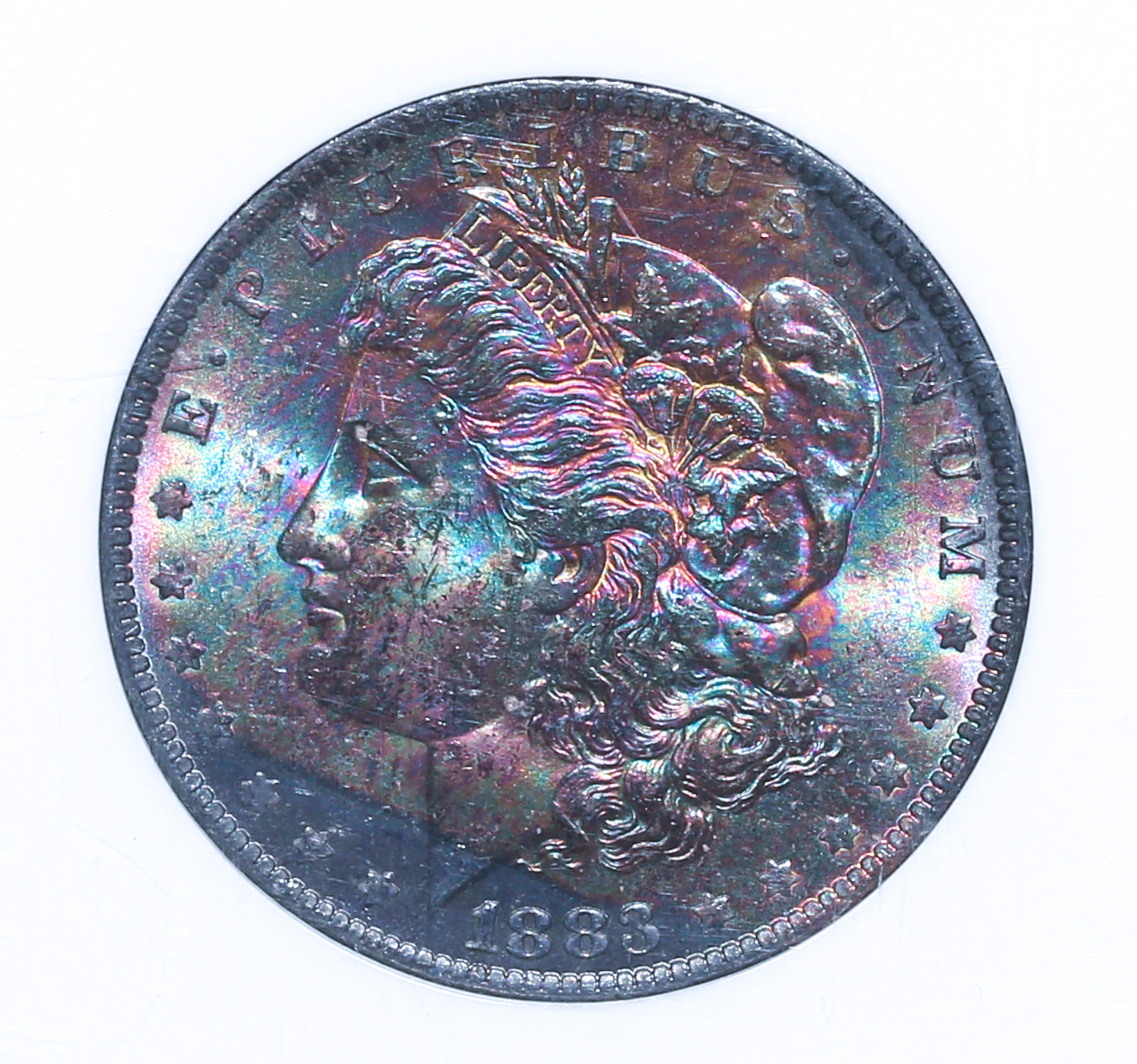 1883-O MORGAN NGC MS64 TONER