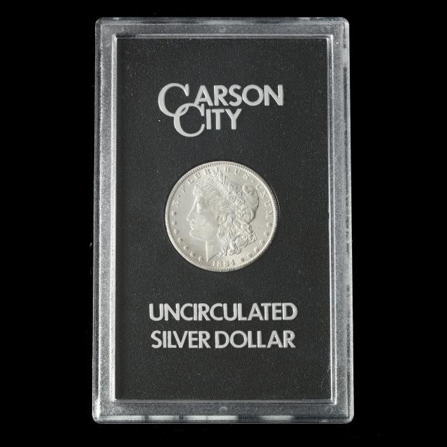 1884-CC MORGAN SILVER DOLLAR With