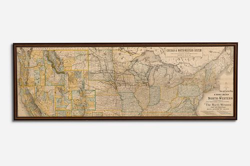 1884 CHICAGO & NORTH-WESTERN