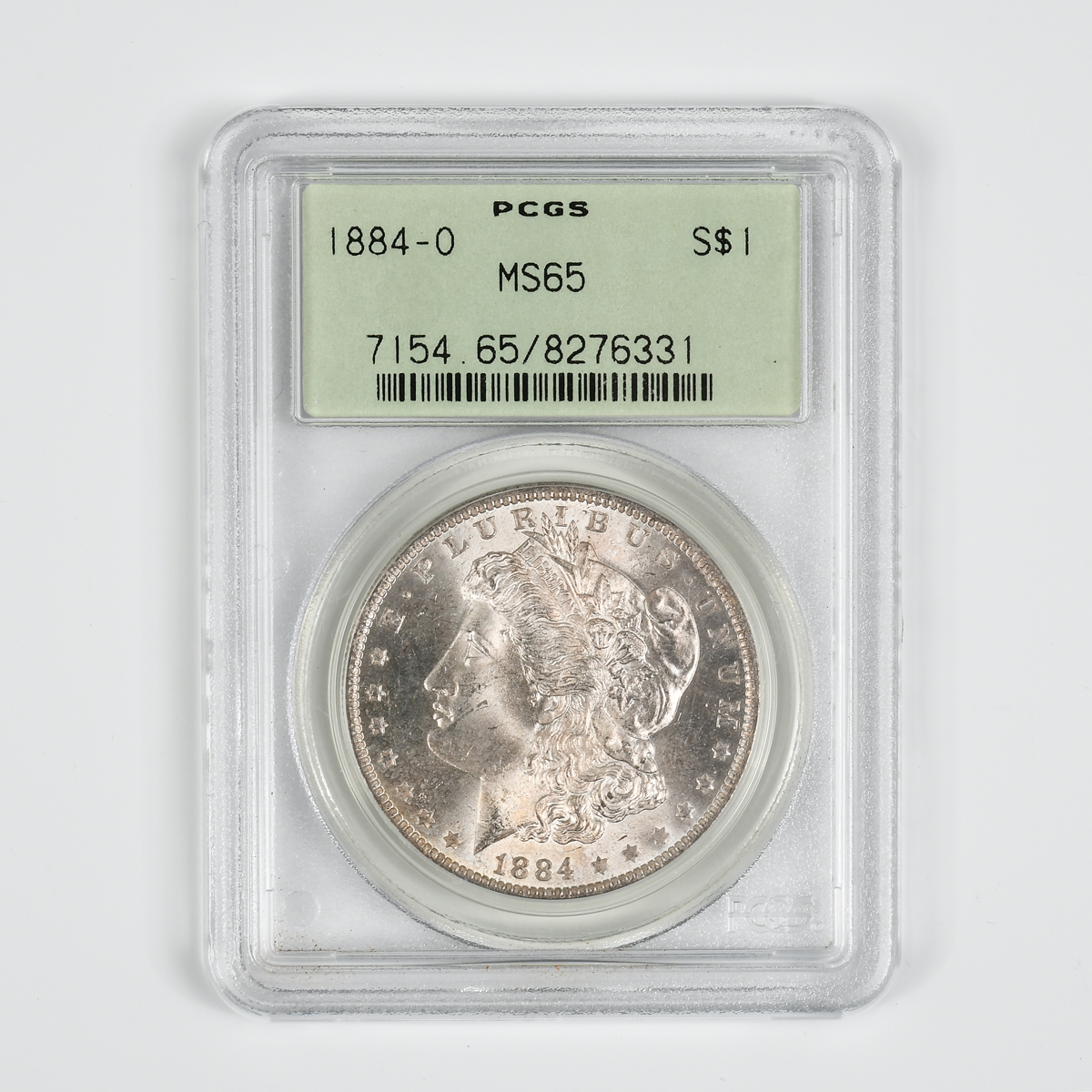 1884-O $1 MORGAN SILVER DOLLAR PCGS