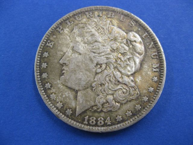 1884-O U.S. Morgan Silver Dollar