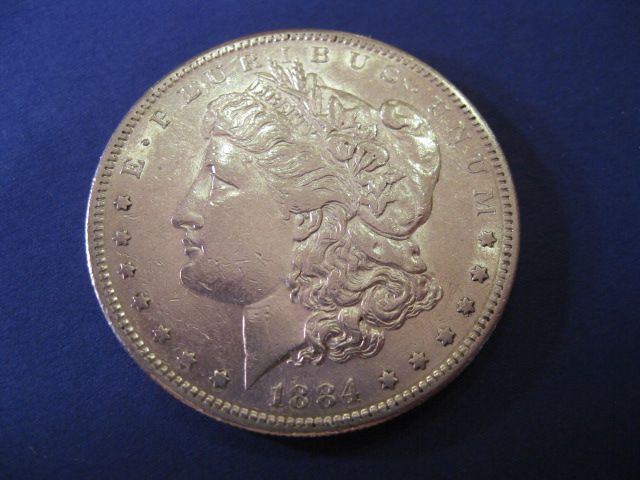 1884-S U.S. Morgan Silver Dollar