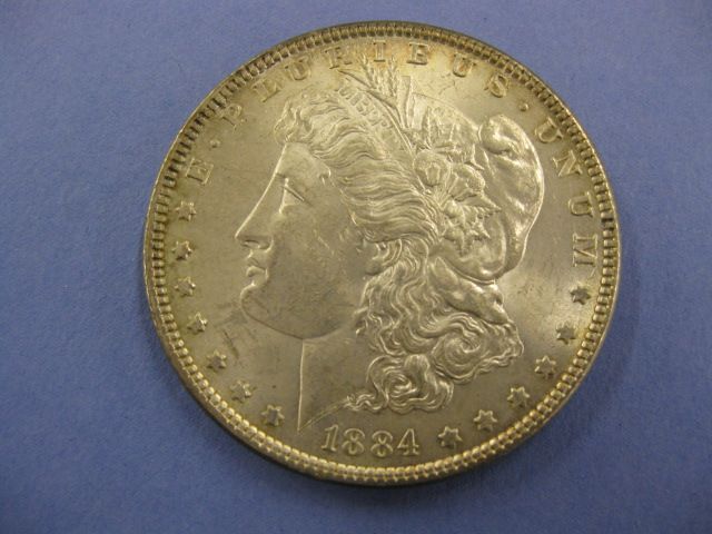 1884 U.S. Morgan Silver Dollar